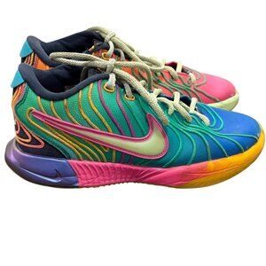 LeBron 21 GS 'Optimism' Nike Colorful Boys Youth Athletic Shoes  Sneakers 5Y